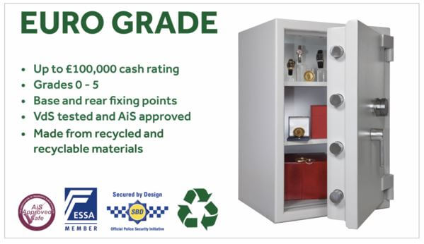 Securikey Recyclable Safes Range Available at Thornhill