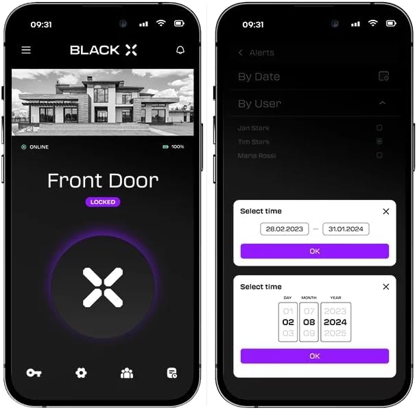 ABS BLACK X Smart Lock App