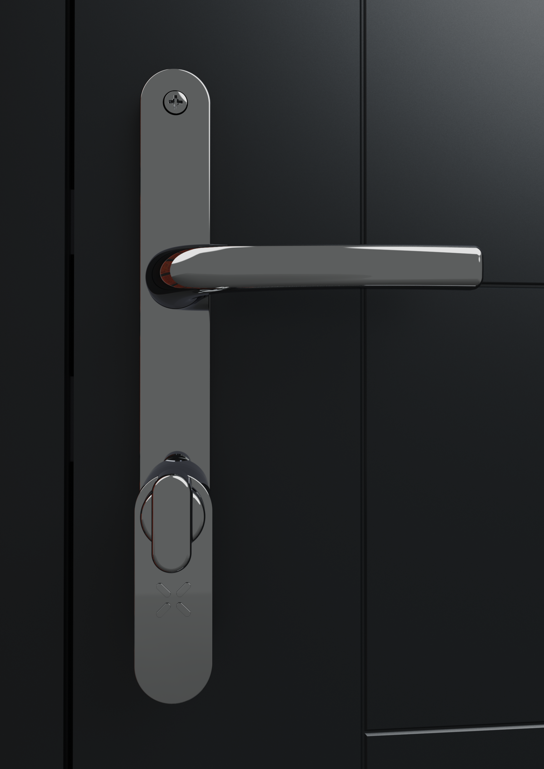 Black X Smart Lock - Image 2