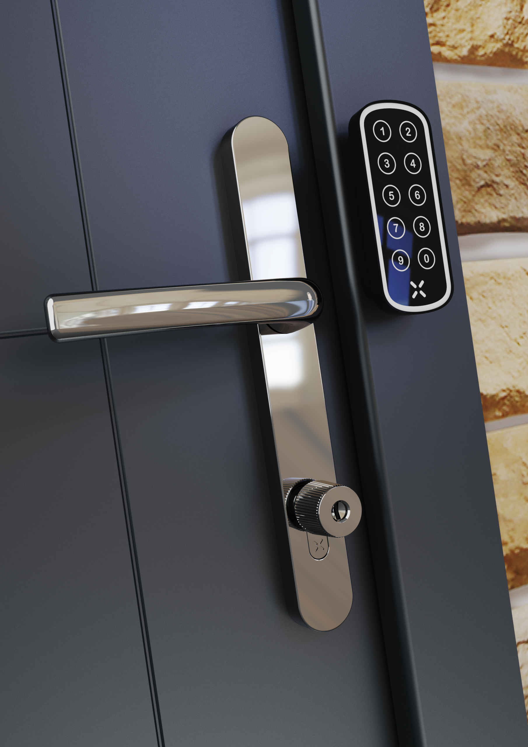Black X Smart Lock - Image 4