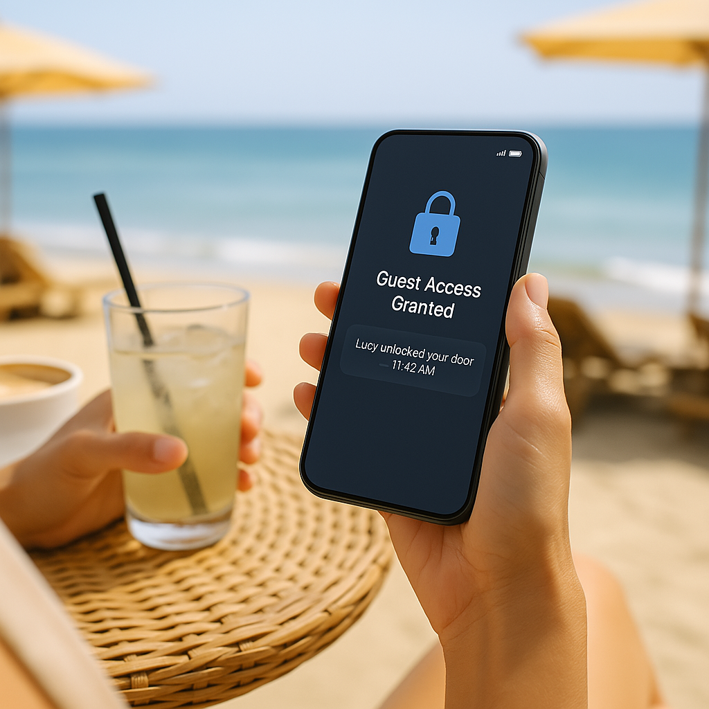 Black X Smart Lock - Image 3